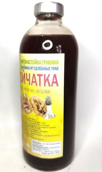 Трійчатка. Фитонастойка грибна (шиїтаке, мейтаке, веселка), дієтична добавка, 250 мл С1П1-01 фото