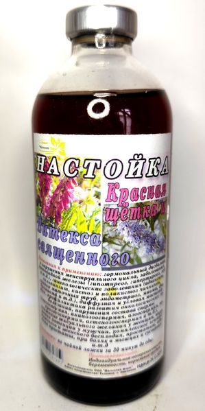 Настоянка Червона щітка і вітекс священний, дієтична добавка, 250 мл С1П2-04 фото