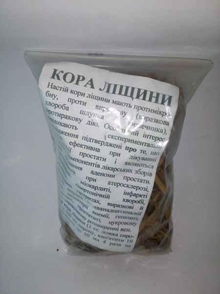 Ліщина кора, 60 грам. 1220909569 фото