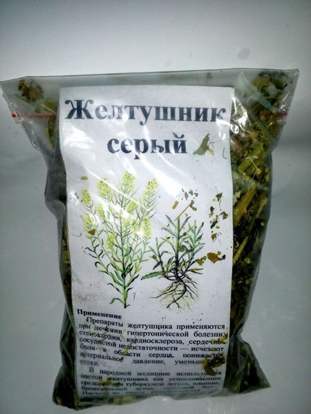 Желтушник серый, трава сухая, 35 грамм. 1215182073 фото