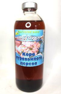 Настоянка Кора мурашиного дерева, дієтична добавка, 250 мл 08-А фото