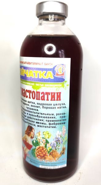 Трійчатка при мастопатії, дієтична добавка, 250 мл С1П2-02 фото