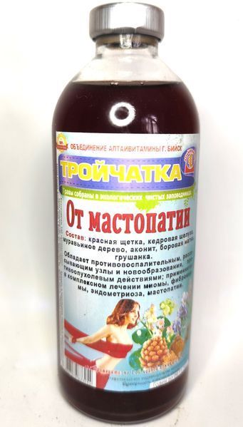 Трійчатка при мастопатії, дієтична добавка, 250 мл С1П2-02 фото