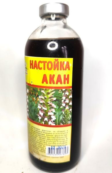 Настойка Акан (6 компонентів), дієтична добавка, 250 мл С1П1-04 фото