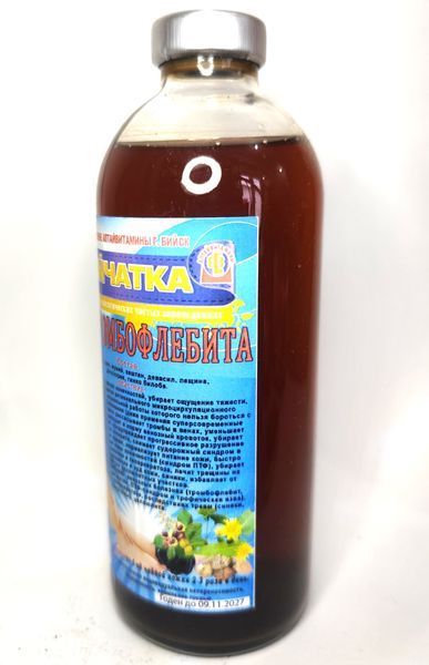 Трійчатка при тромбофлебіті, дієтична добавка, 250 мл 3 фото